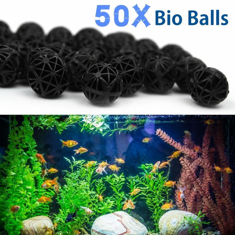 Marine Aquarium Tanks - 50 шт. 16 мм биофильтрующие шарики