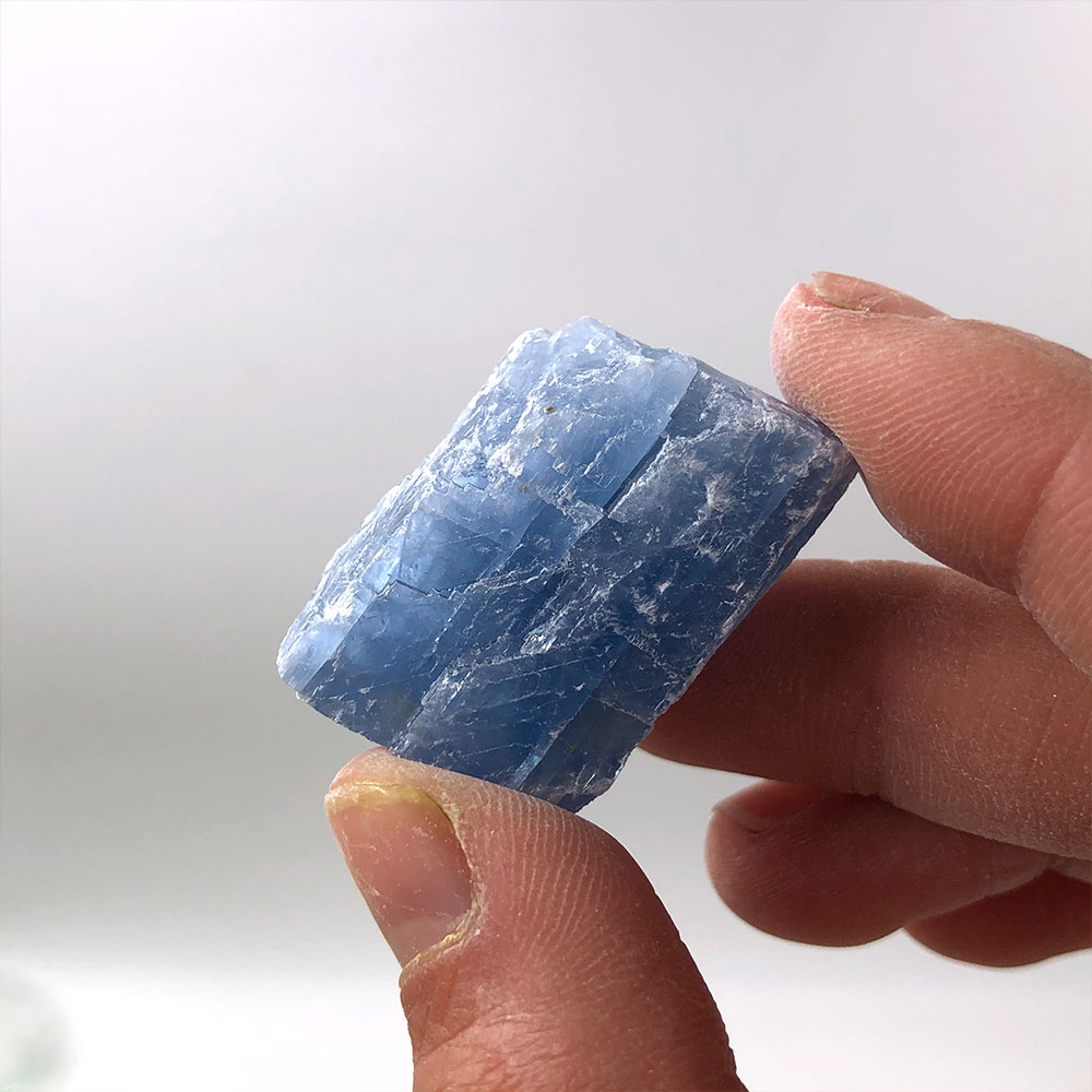 Aquarium Marine Stone - 1 шт. Натуральный Необработанный синий кальцит,