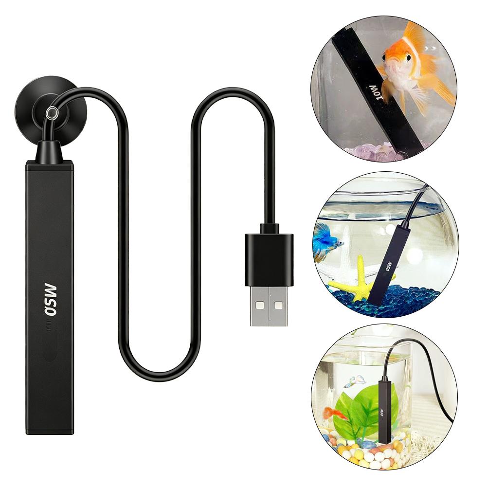 Marine Aquarium Mini - Мини-USB-нагреватель для аквариума 5В, автоматический нагревательный